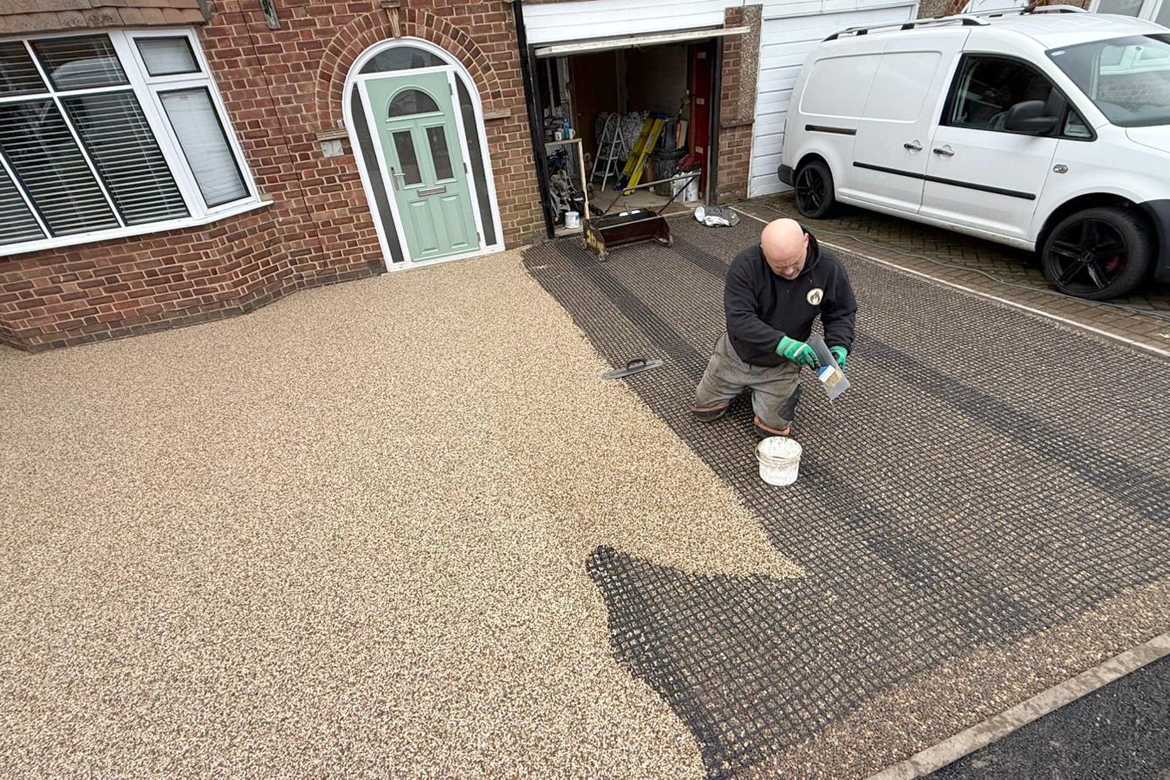 Resin bound driveways in Burton Latimer