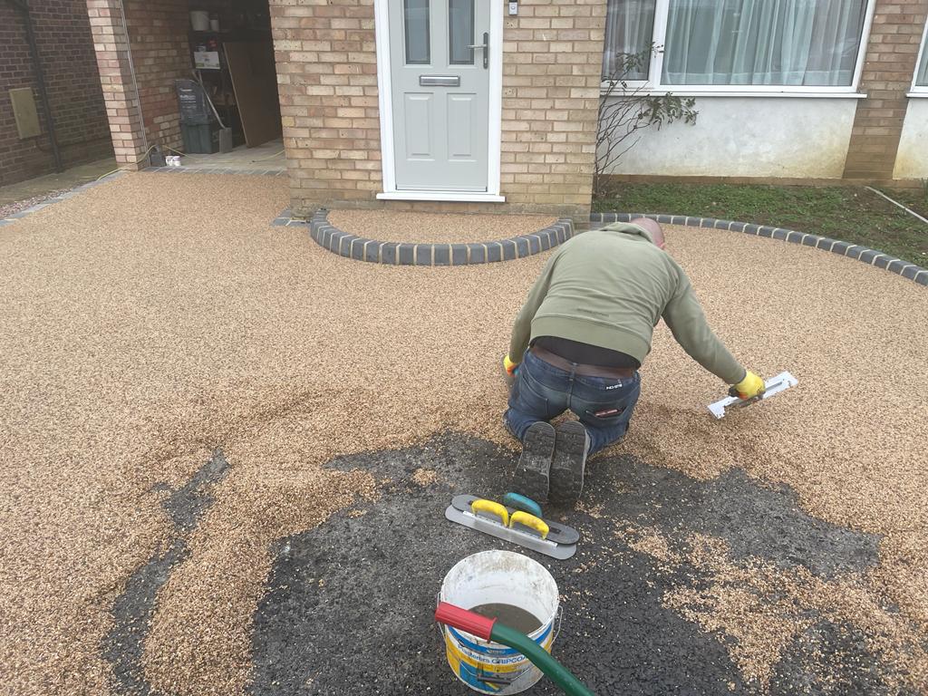Resin bound driveways in Marston Moretaine