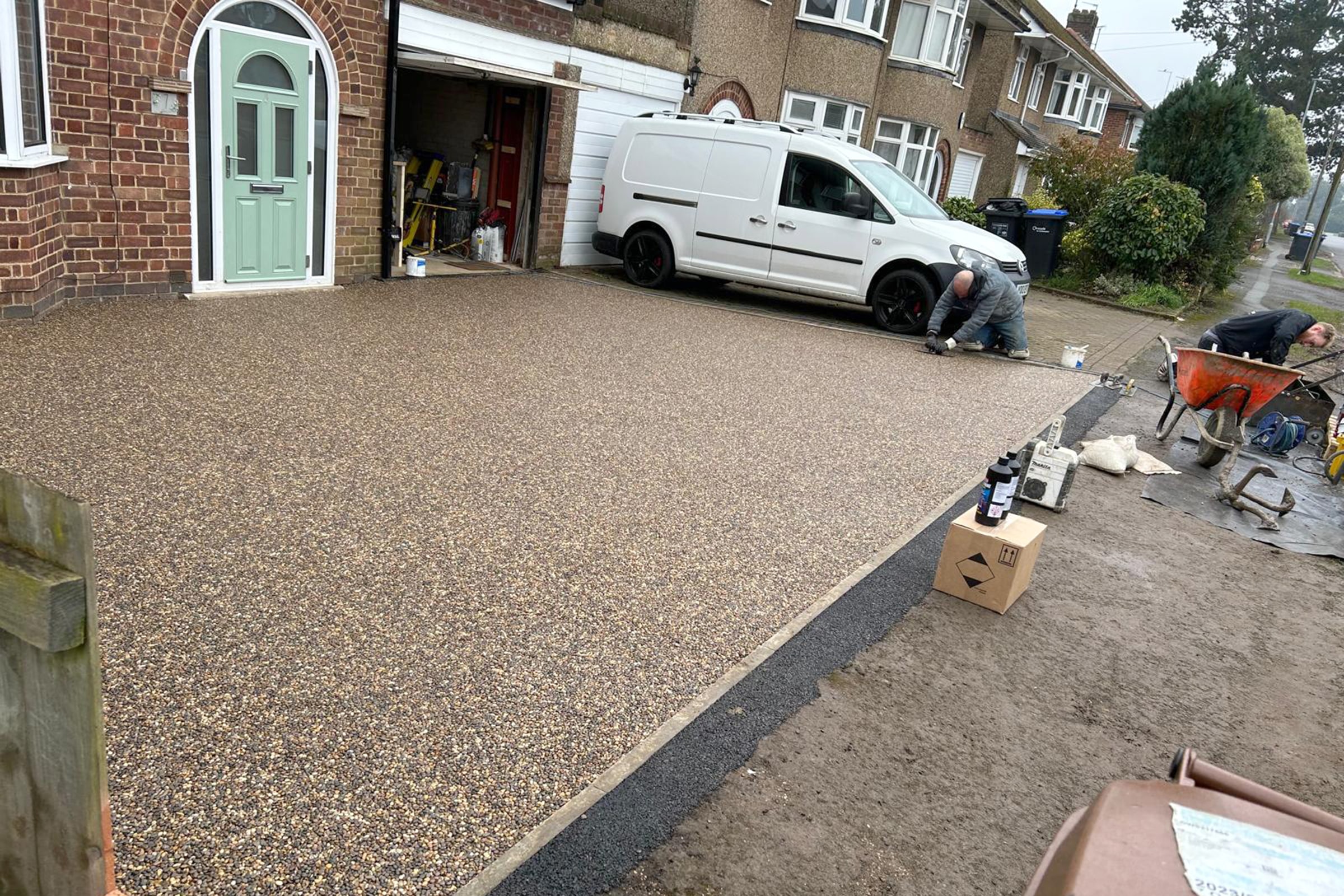 Resin bound driveways in St Ives