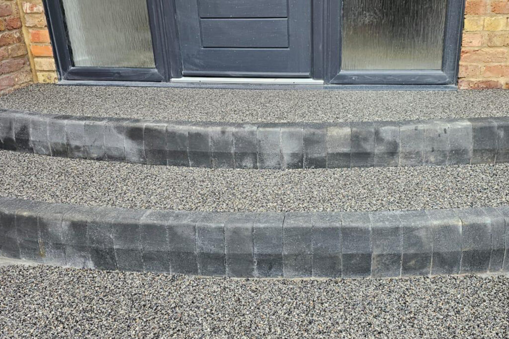 Resin bound steps Resin bound steps