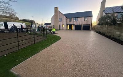 Resin bound driveway – Medbourne, Leicestershire