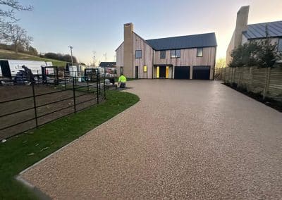 Resin bound driveway – Medbourne, Leicestershire