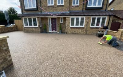 Resin bound driveway – Wellingborough – 90㎡